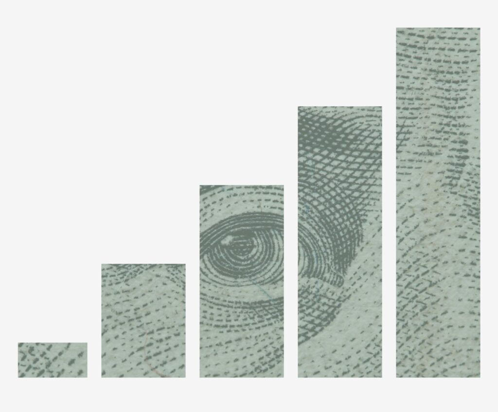 Money growth chart