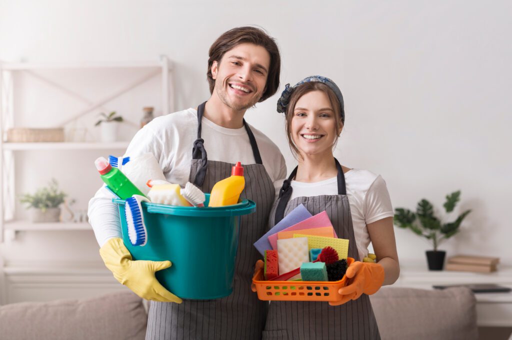 Janitorial service owners