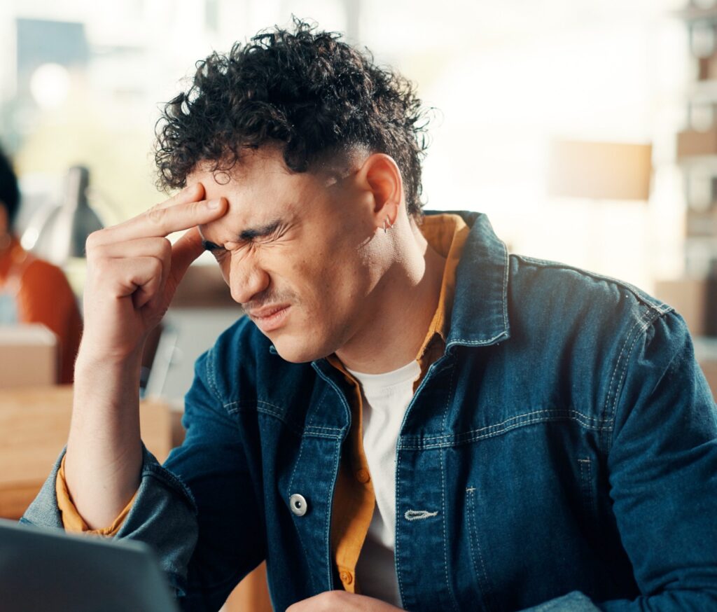 Struggling entrepreneur