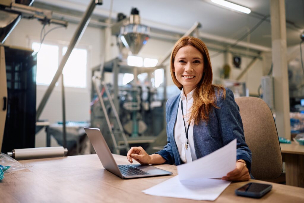 SMB owner doing accounting