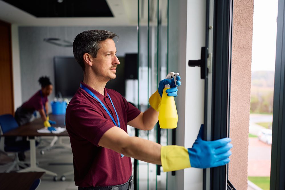Commercial janitorial service