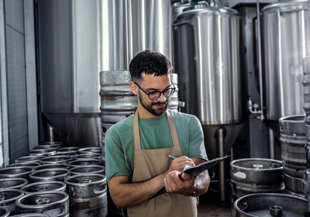 Small brewery business