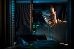 Computer services small business owner