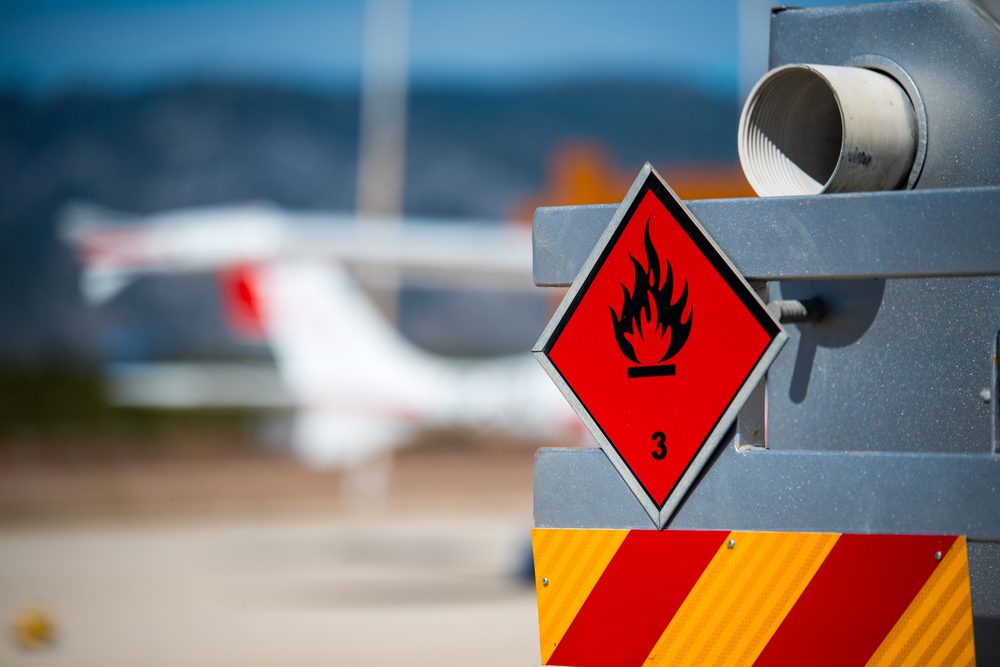 Hazardous load sign