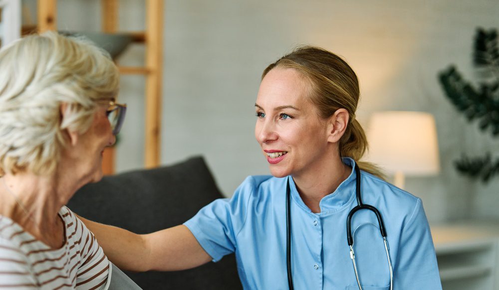 In-home caregiver and patient