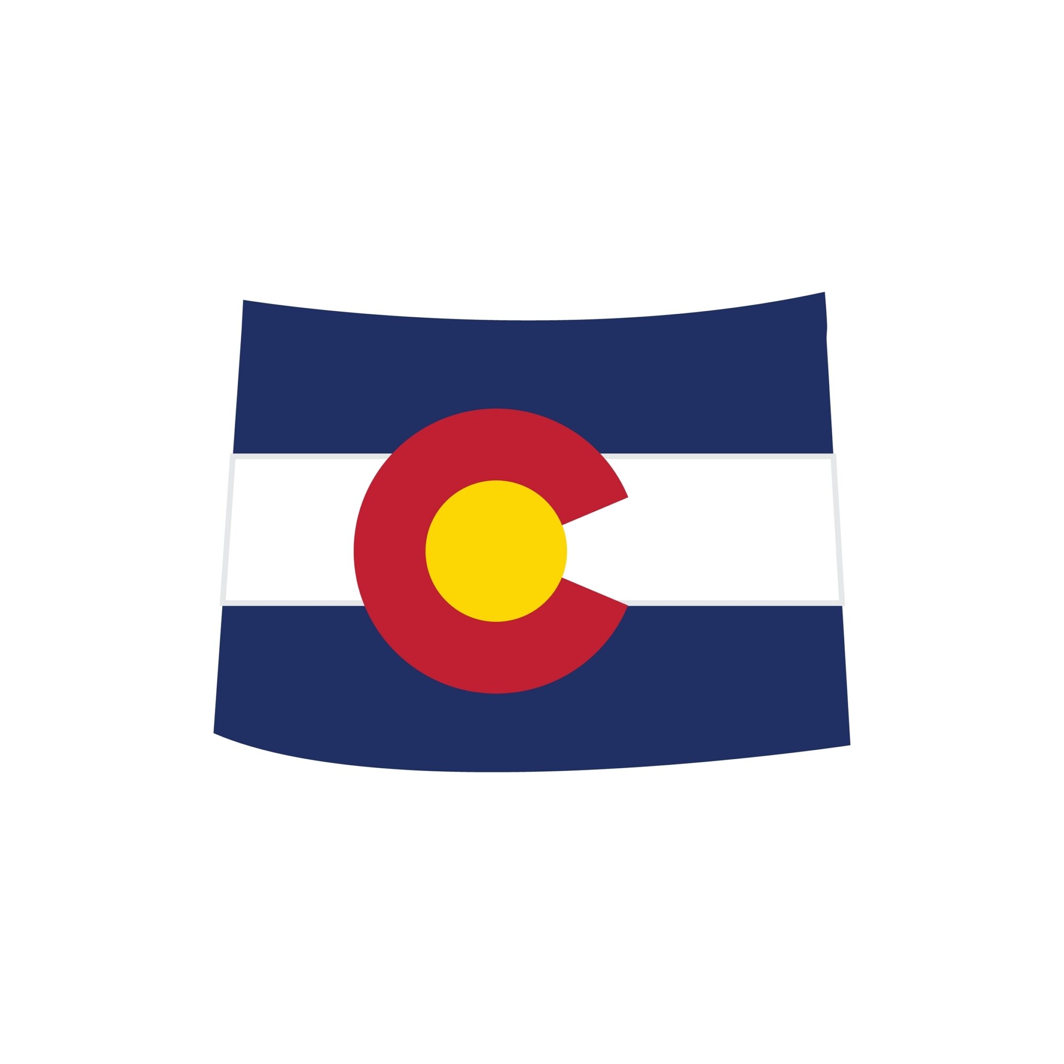 Colorado,State,Map,With,Colorado,State,Flag