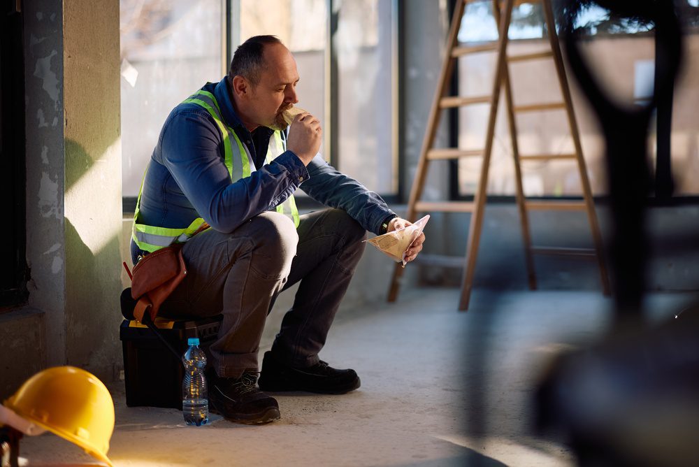 Lunch on the jobsite