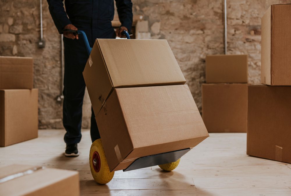 Mover at work