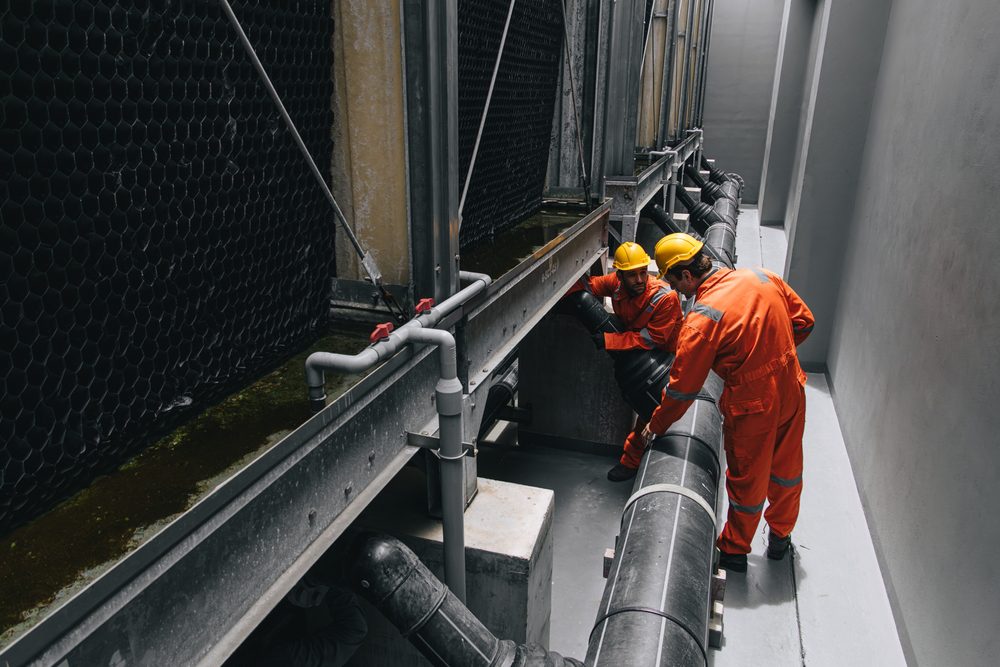 Oil and gas industry engineers
