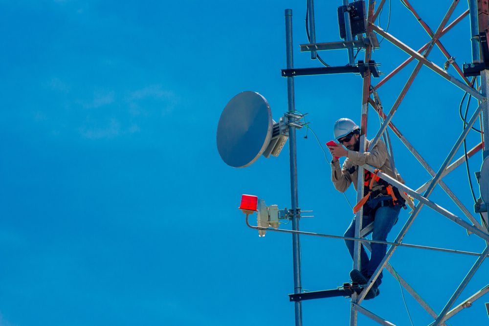 Telecommunications worker