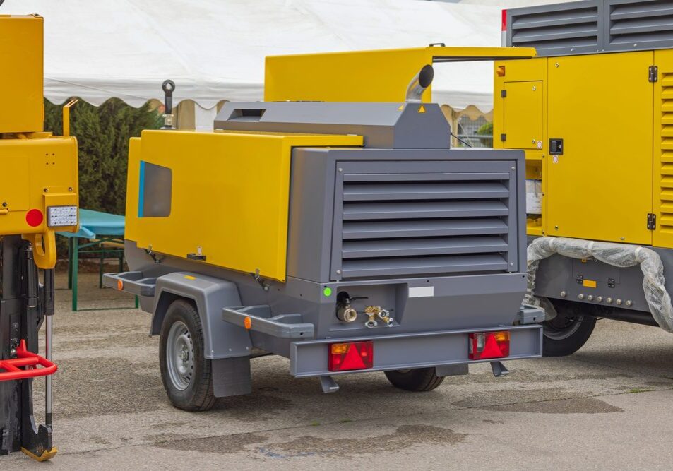 Diesel air compressor