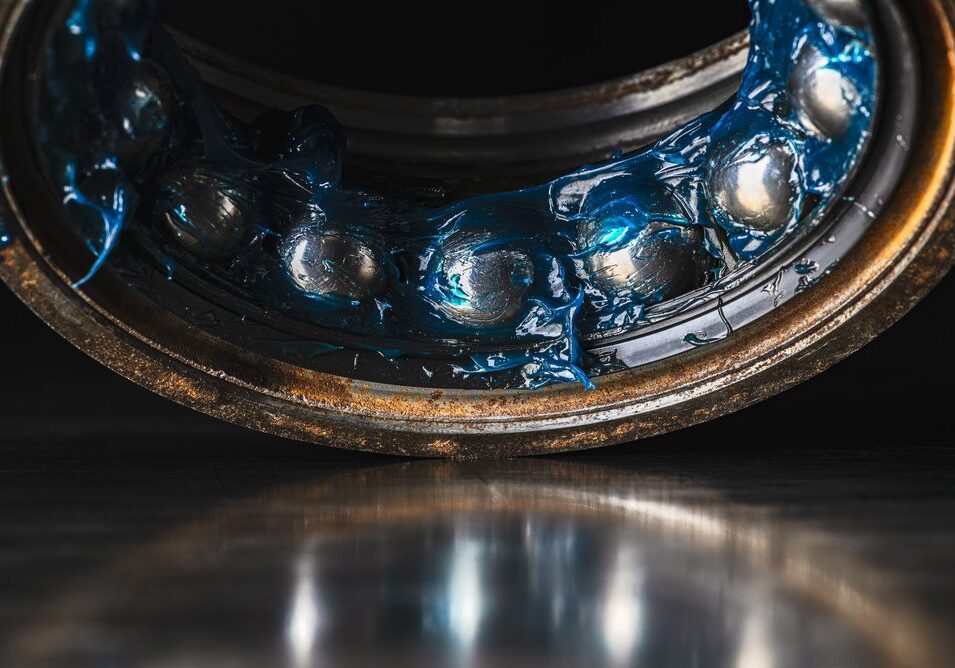 Lubricant on bearings