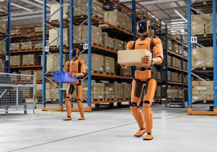 Robots at work